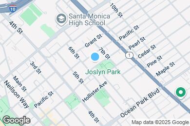 Map image of the property - 621 Strand St