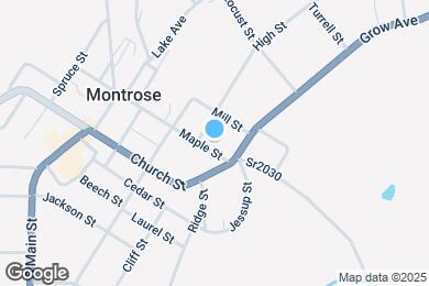 Map image of the property - 321 Maple St