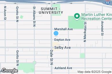 Map image of the property - 607 Dayton Ave