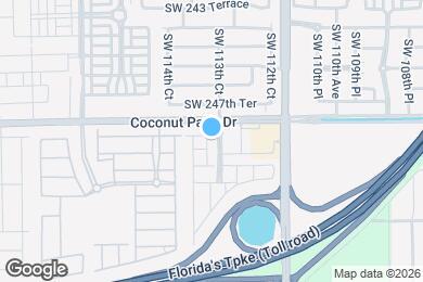 Map image of the property - 24839 SW 113th Pl