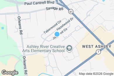 Map image of the property - 1865 Jaywood Cir