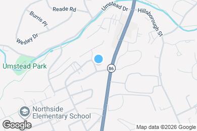 Map image of the property - 911 N Columbia St
