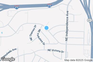 Map image of the property - 515 NE Mulberry St