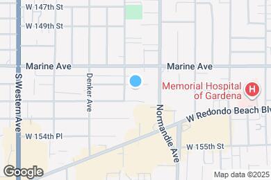 Map image of the property - 1436 W 152nd St