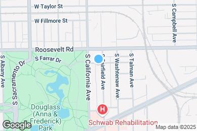 Map image of the property - 1232 S Fairfield Ave