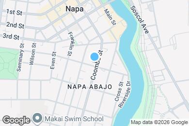 Map image of the property - 1206 Oak St