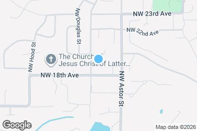 Map image of the property - 2620 NW 19th Cir
