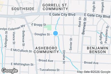 Map image of the property - 903 Martin St