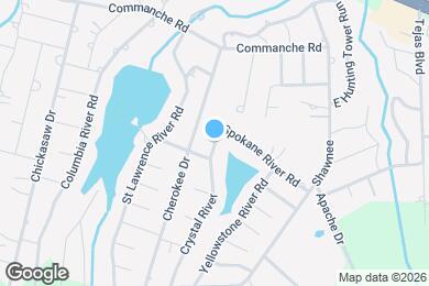 Map image of the property - 708 Crystal River