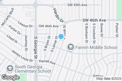 Map image of the property - 4620 S Rusk St