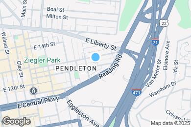 Map image of the property - 516 E 12th St