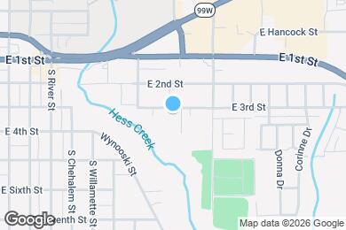 Map image of the property - 1534 E 3rd St