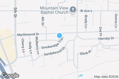 Map image of the property - 354 Ponderosa Trail