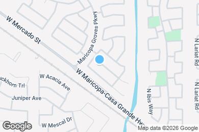 Map image of the property - 43371 W Elizabeth Ave