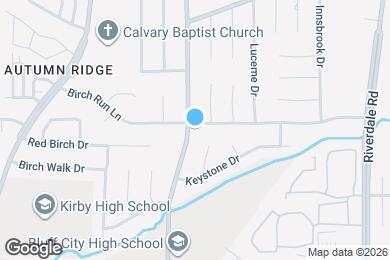 Map image of the property - 6729 Birch Run Ln