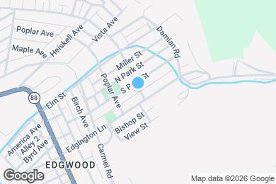 Map image of the property - 199 Edgwood St