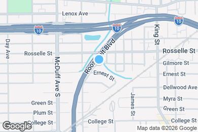 Map image of the property - 2892 Gilmore St