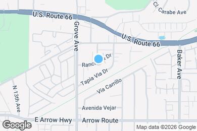 Map image of the property - 8187 Rancheria Dr