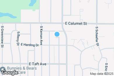 Map image of the property - 2155 S Fountain Ave