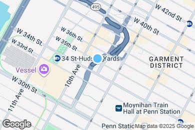 Map image of the property - 444 W 35th St