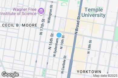 Map image of the property - 1617 N Sydenham St