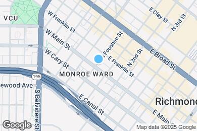 Map image of the property - 1321 1/2 E Main St