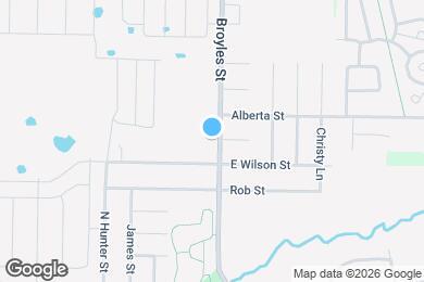 Map image of the property - 215 Broyles St