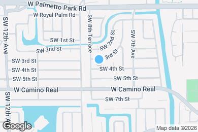 Map image of the property - 817 SW 4th St