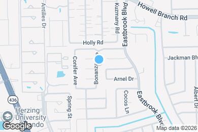 Map image of the property - 2206 Bonanza Ave