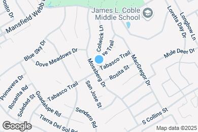 Map image of the property - 1003 Tabasco Trail