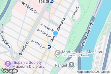 Map image of the property - 2087 Amsterdam Ave