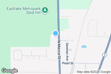 Map image of the property - 395 N Mecca St
