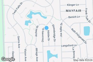 Map image of the property - 2809 Adobe Dr