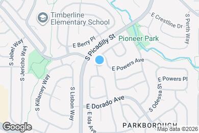 Map image of the property - 5656 S Malta St