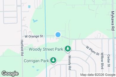 Map image of the property - 5404 W Orange St