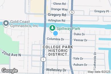 Map image of the property - 310 Columbia Dr