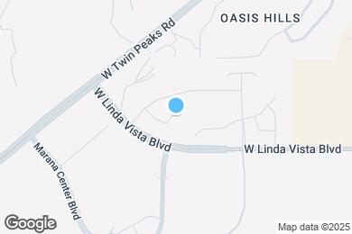 Map image of the property - 9672 N Rancho Lozano