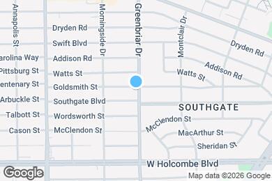 Map image of the property - 2303 Goldsmith St