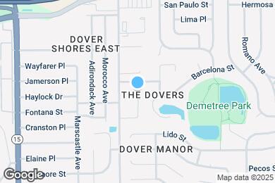 Map image of the property - 727 Coquina Ct
