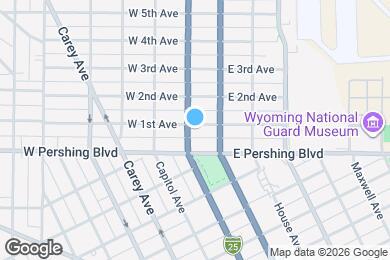 Map image of the property - 3321 Central Ave