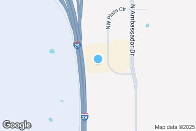 Map image of the property - Furnished Studio-Kansas City - Airport - Plaza Circle