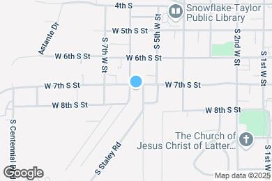 Map image of the property - 731 W 6th St S