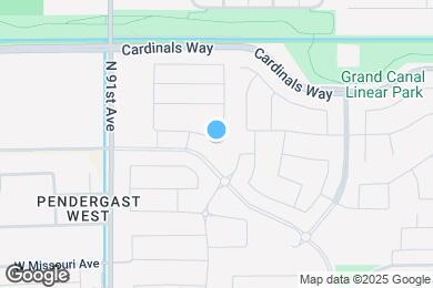 Map image of the property - 8907 W Solano Dr