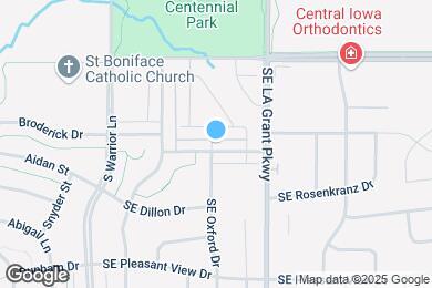 Map image of the property - 205 SE Booth Ave