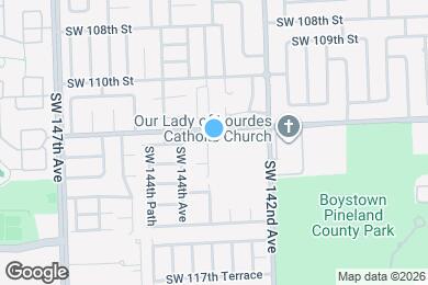 Map image of the property - 11255 SW 143rd Ct