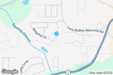 Map image of the property - 3740 Ridgefair Dr