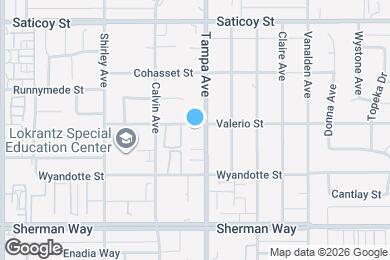 Map image of the property - 19308 Valerio St