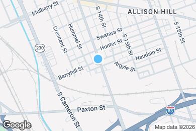 Map image of the property - 506 S 13th St