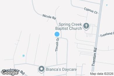 Map image of the property - 2829 Thrush Dr