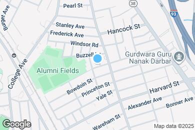 Map image of the property - 2 Vassar St